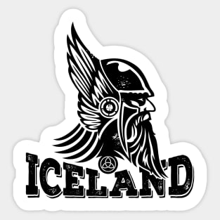 Iceland - Viking Sticker